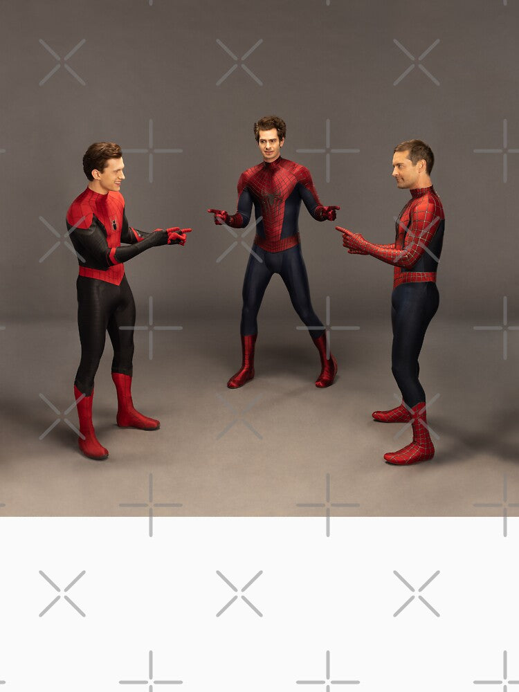 Three Pointing Spiders Meme by ridiculouis