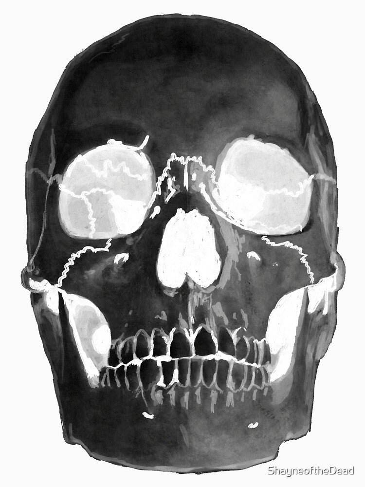 Negative Skull by ShayneoftheDead