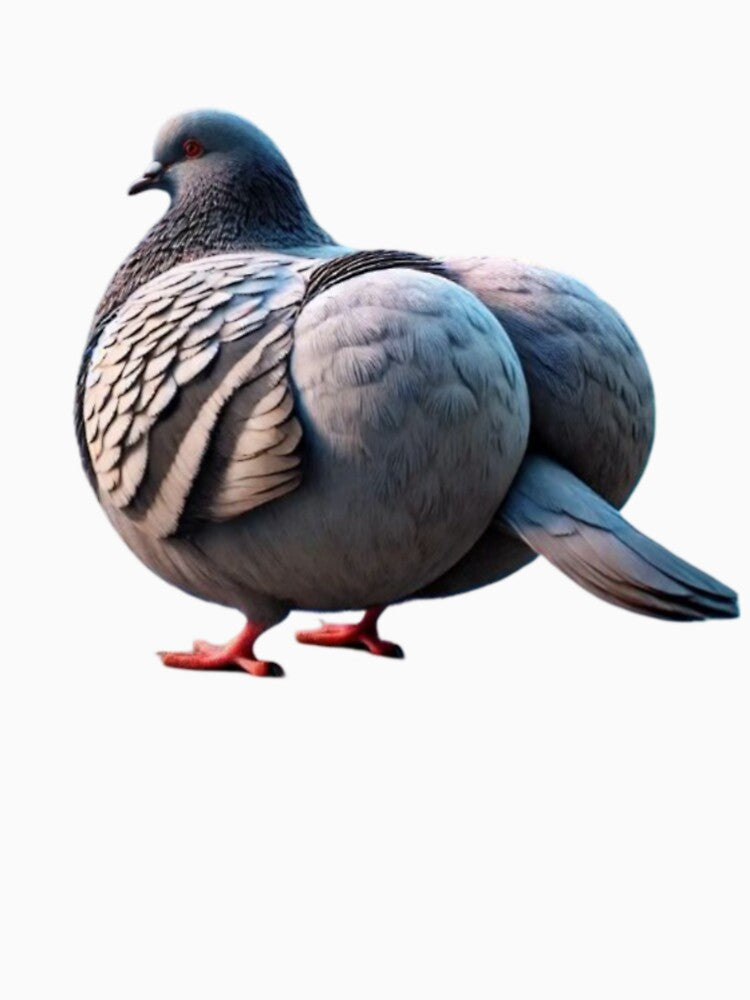 Big booty pigeon by AuraCraftStudio