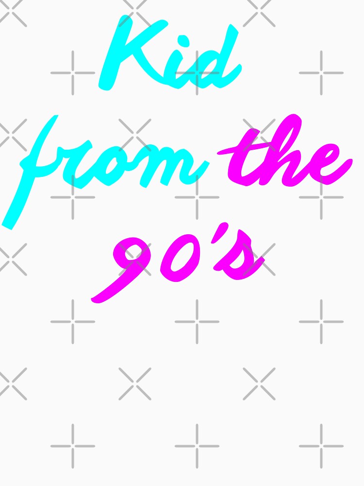 Kid from the 90's Neon Script by Weknes