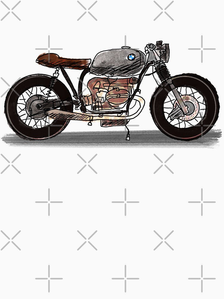 Classic motorcycle watercolor 3 by IntrepidRiders