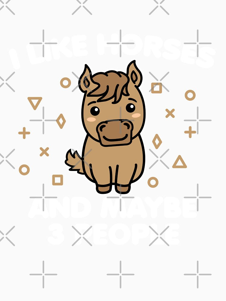 I like horses and maybe 3 people by 23mangoes