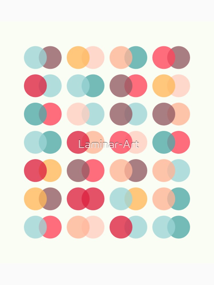 Color Pop Minimalist Circles by Laminar-Art