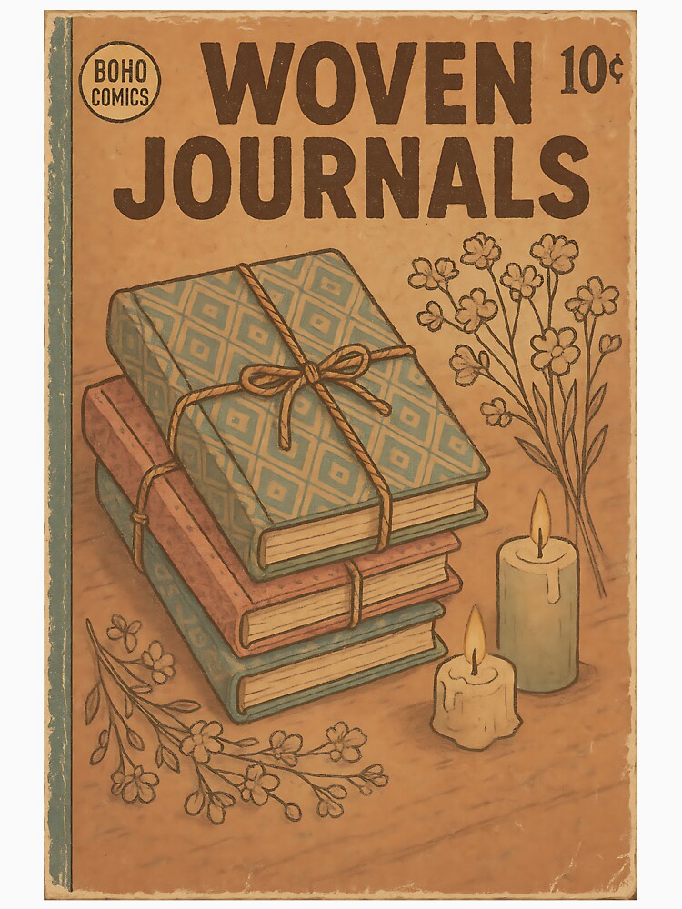 Boho Aesthetic: Woven Journals by bapupa