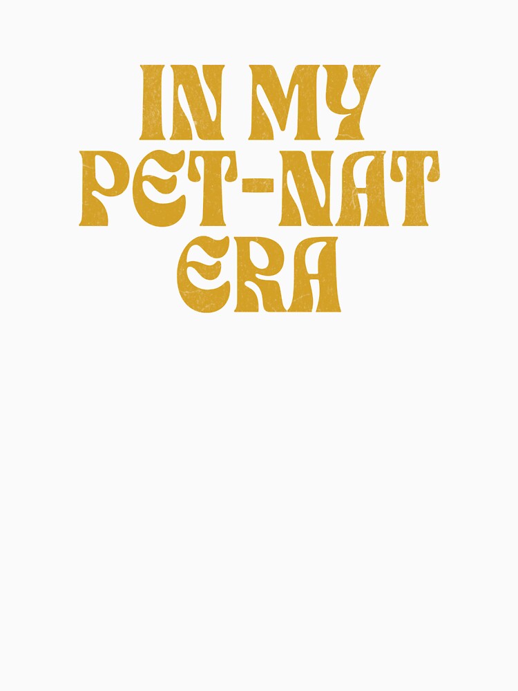 Retro Style Pet-Nat Wine Lover in Gold by CityVine