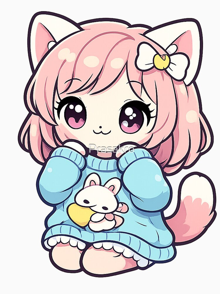 Kawaii cat girl by Prasakro
