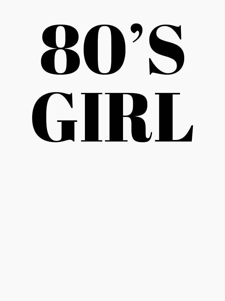 80's Girl by ZoollGraphics