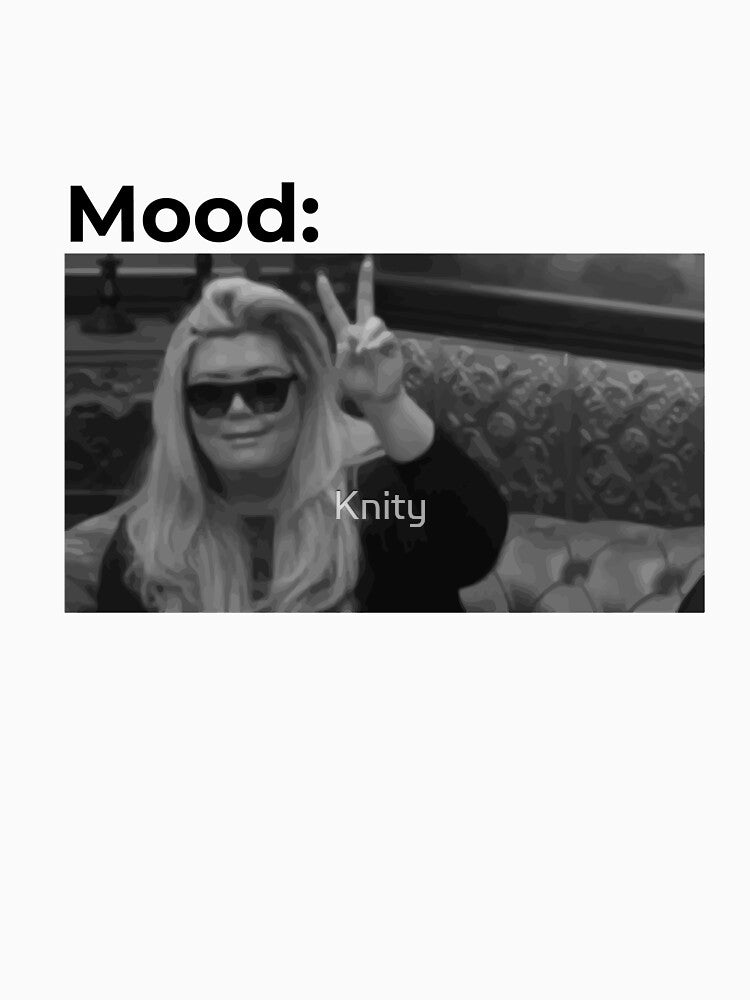 Gemma Collins meme white Mood by Knity