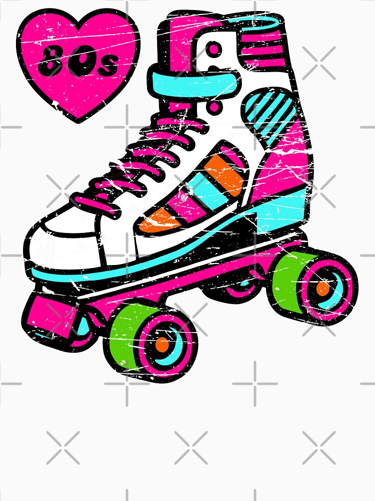 Retro 80s Lover Roller Skate Vintage Disco by TKsTees