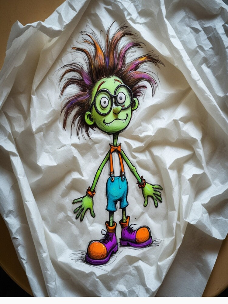 Cute cartoon man by saly55887