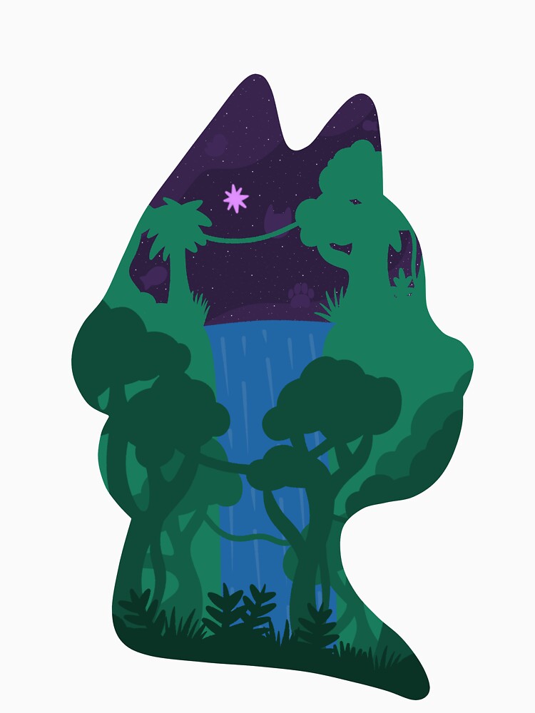 Jungle in a Cat Silhouette by CamdenAKAIce