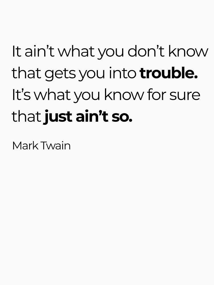 Mark Twain quote by EarthMerch