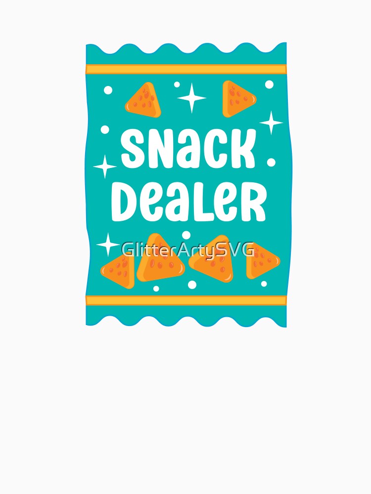 Snack Dealer - Bag of Chips/Crisps by GlitterArtySVG