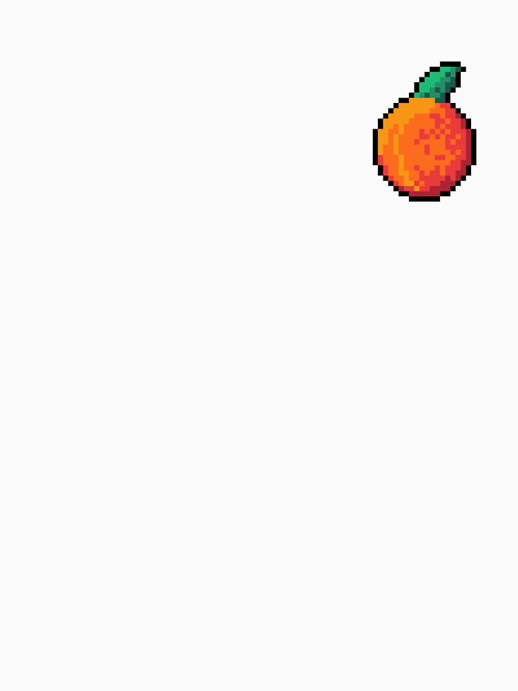 Pixel Apricot - pixel food art by LittleFoodShop