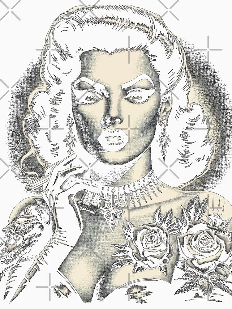 Sexy Gothic Girl by PulpVintage