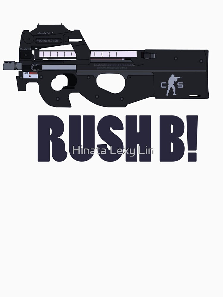 P90 rush B! CS GO stickers by Hinata Lexy Lin