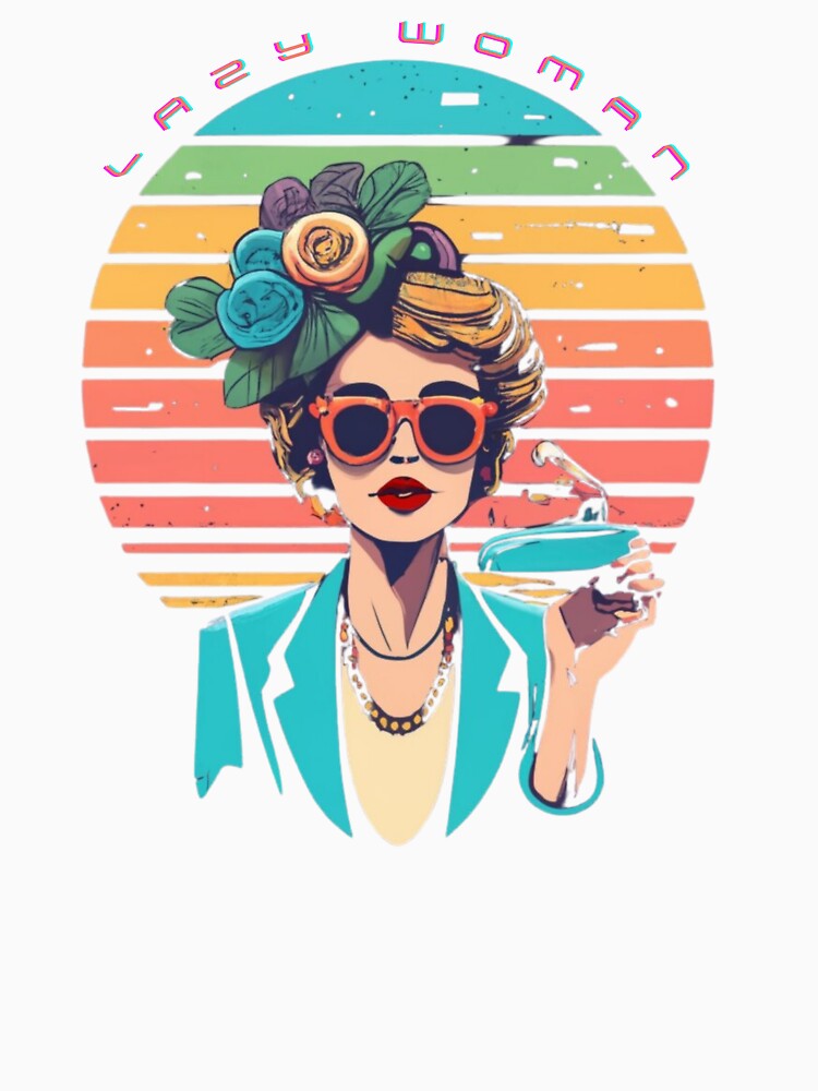 Lazy Woman Funny Gifts for Lover of Free Time by EmiAndMike