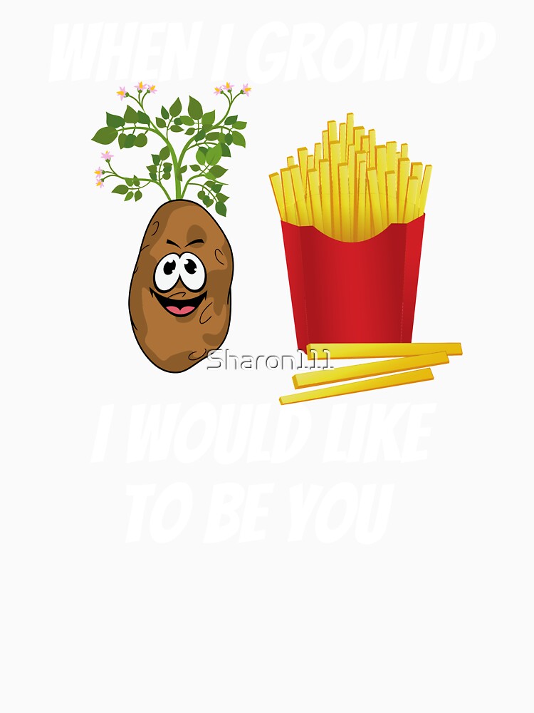 potato,chips food pun by Sharon111