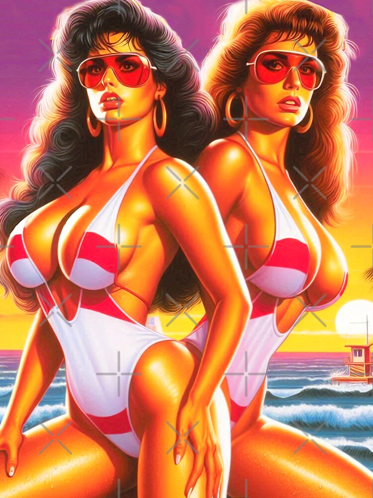80s Summer Girls by PulpVintage