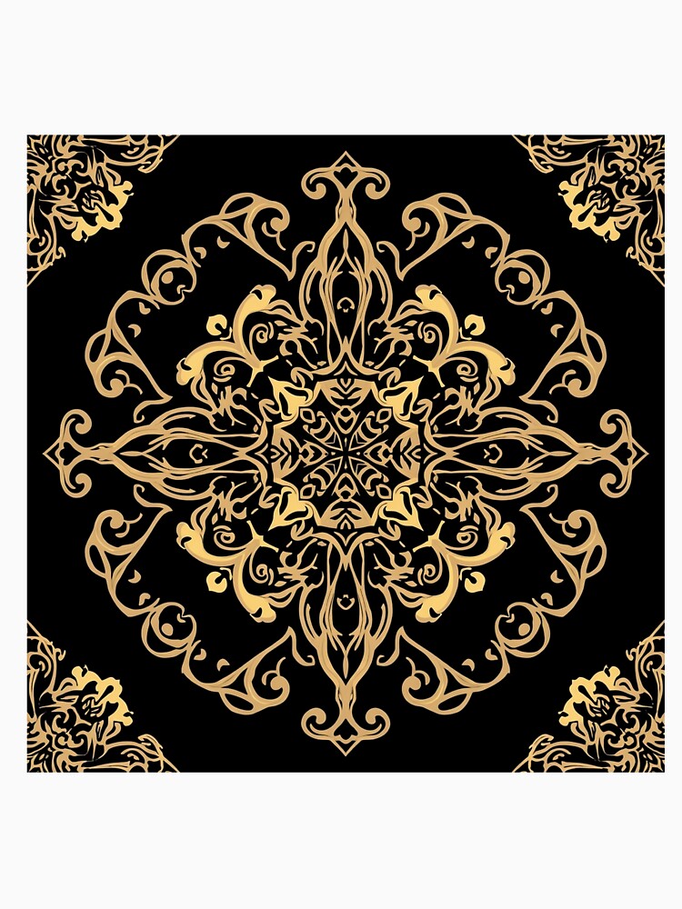 Golden symetry design for t shirt by MychoiceMytrend