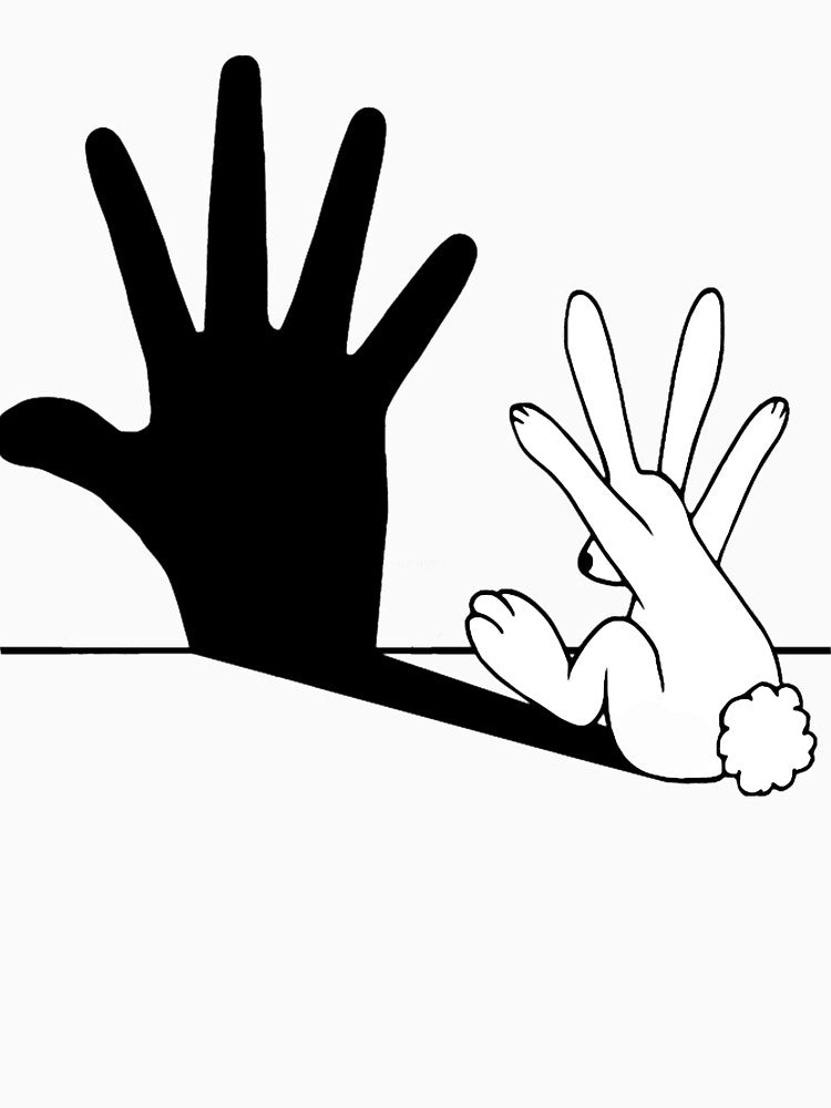 Rabbit Hand Shadow Classic by gajaasfari