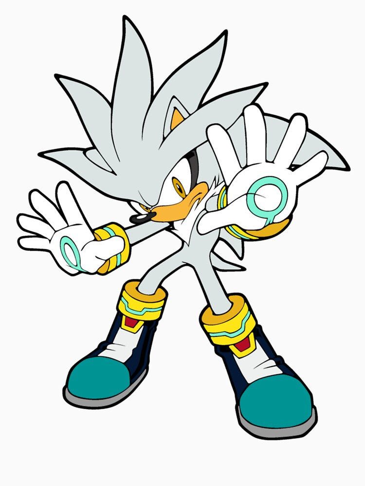Silver Sonic the Hedgehog by Wilburn  Laveta