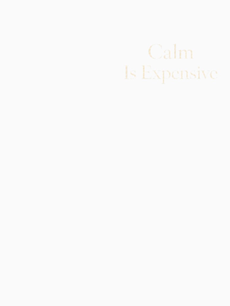 Calm Is Expensive — Quiet Luxury Typography by BeaVibes