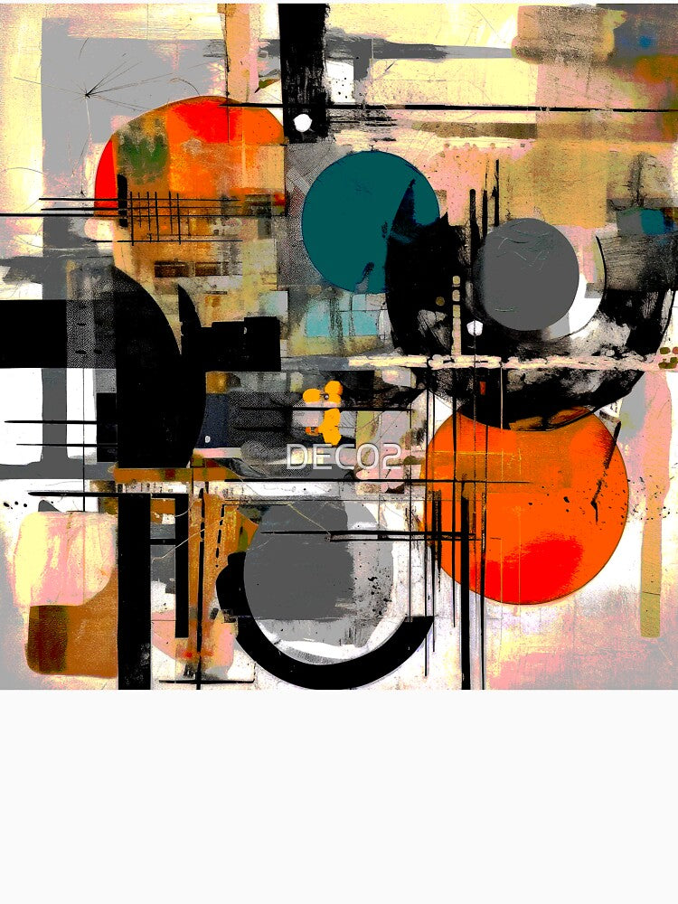 Grunge Street Art Aesthetic Style Modern Contemporary Abstract by DEC02