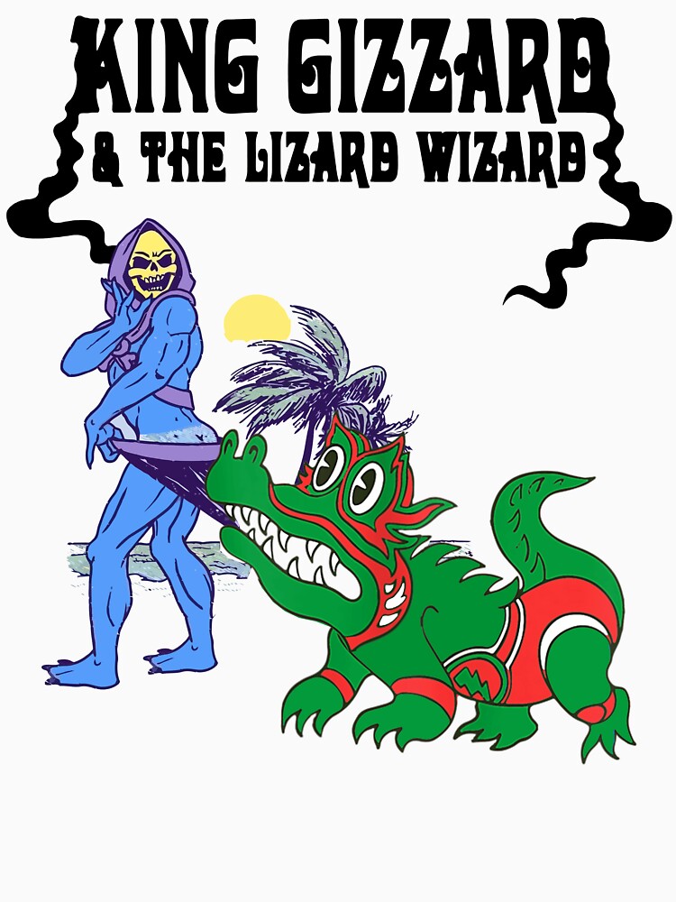 king gizzard and The lizard wizard Skeleton Band by RyanTee-Awesome