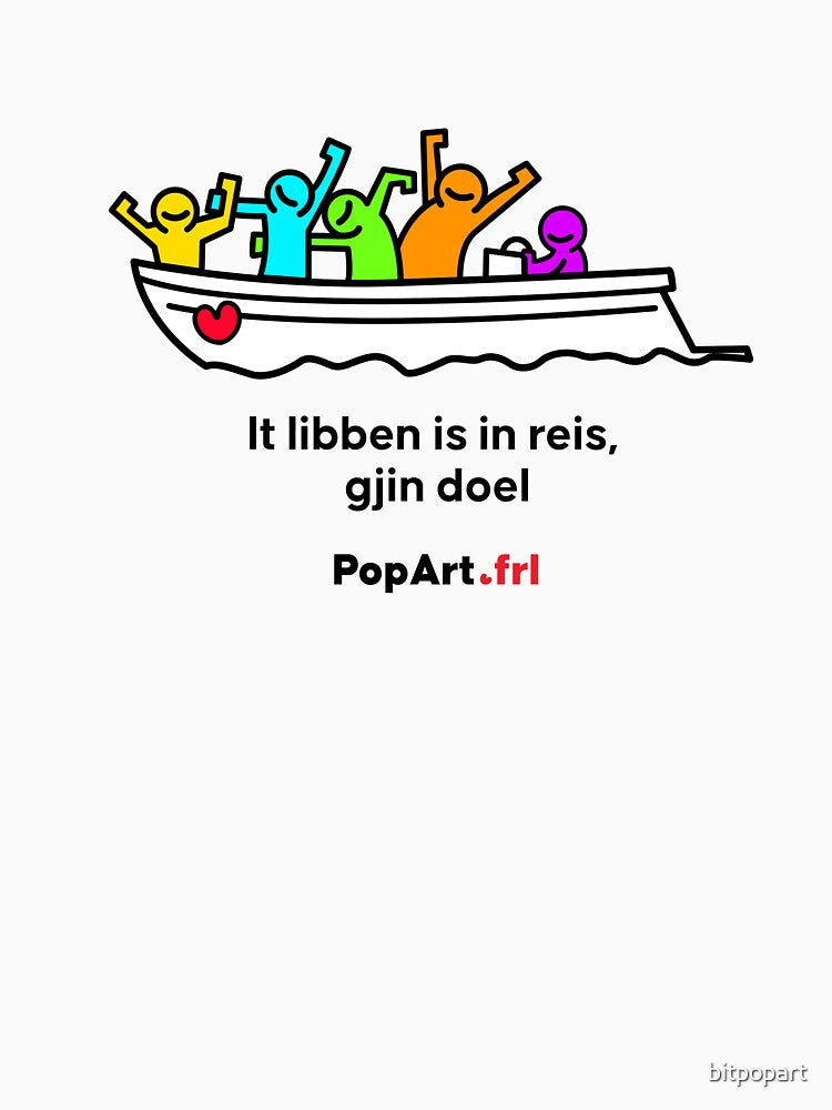 It libben is in reis,  gjin doel by bitpopart