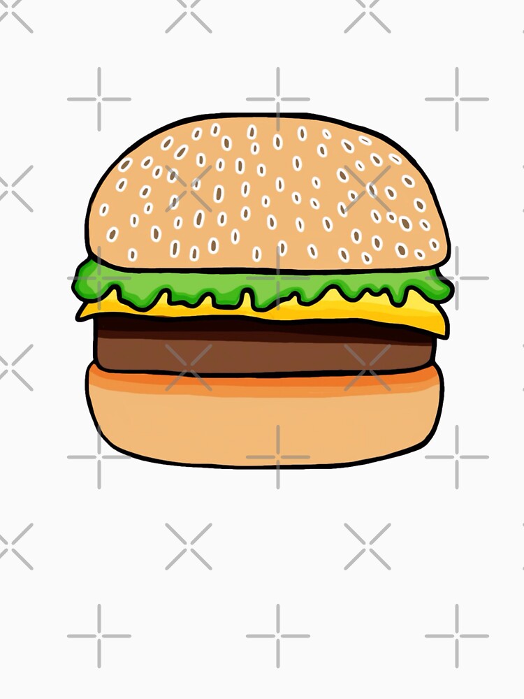 Amazing Unhealthy Burger, Junk Food From Fast Food by Barolina