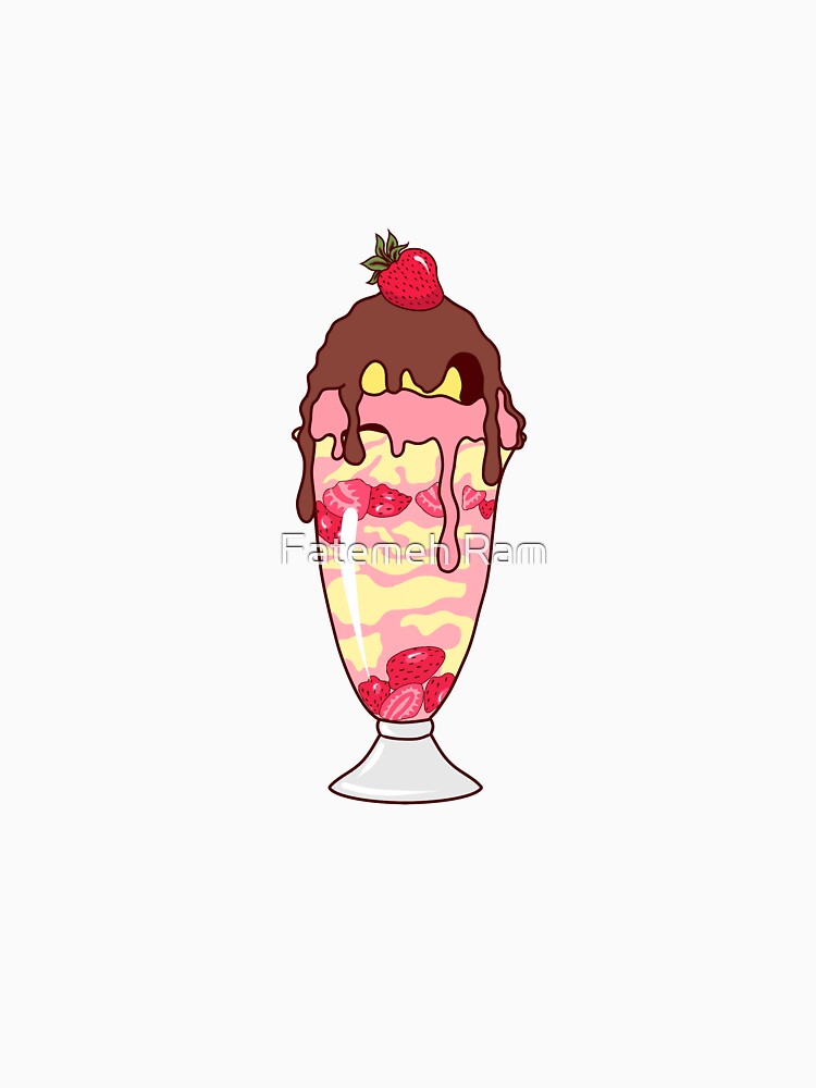 Strawberry milkshake by Fatemeh Ram