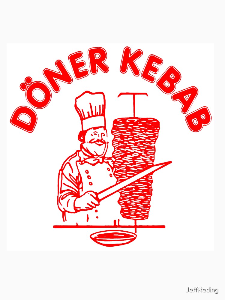 Doner Kebab Original – Street Food Graphic Design Poster by Road To Track