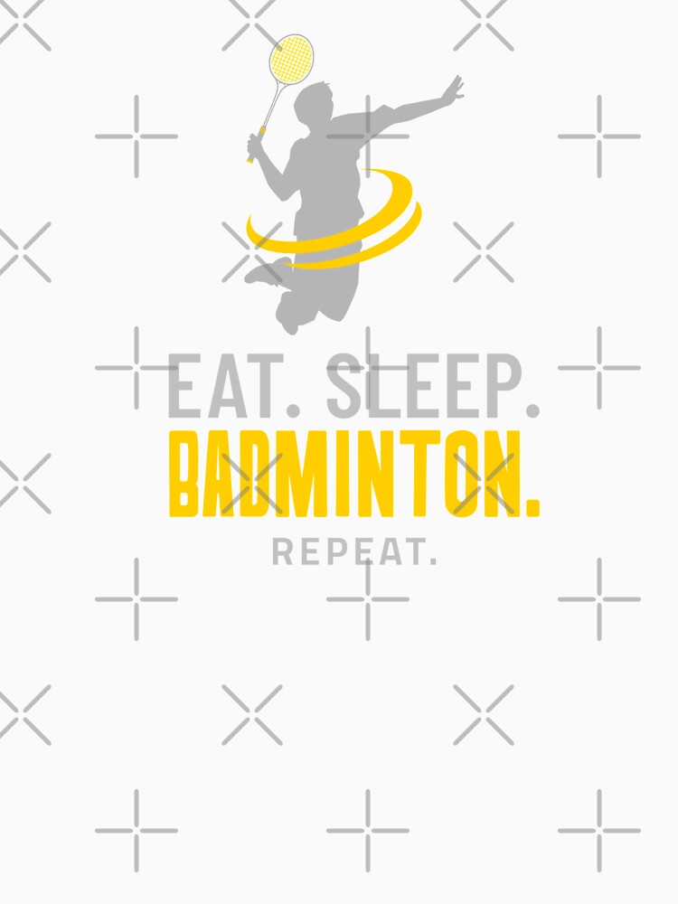 Eat. Sleep. Badminton. by joabaj