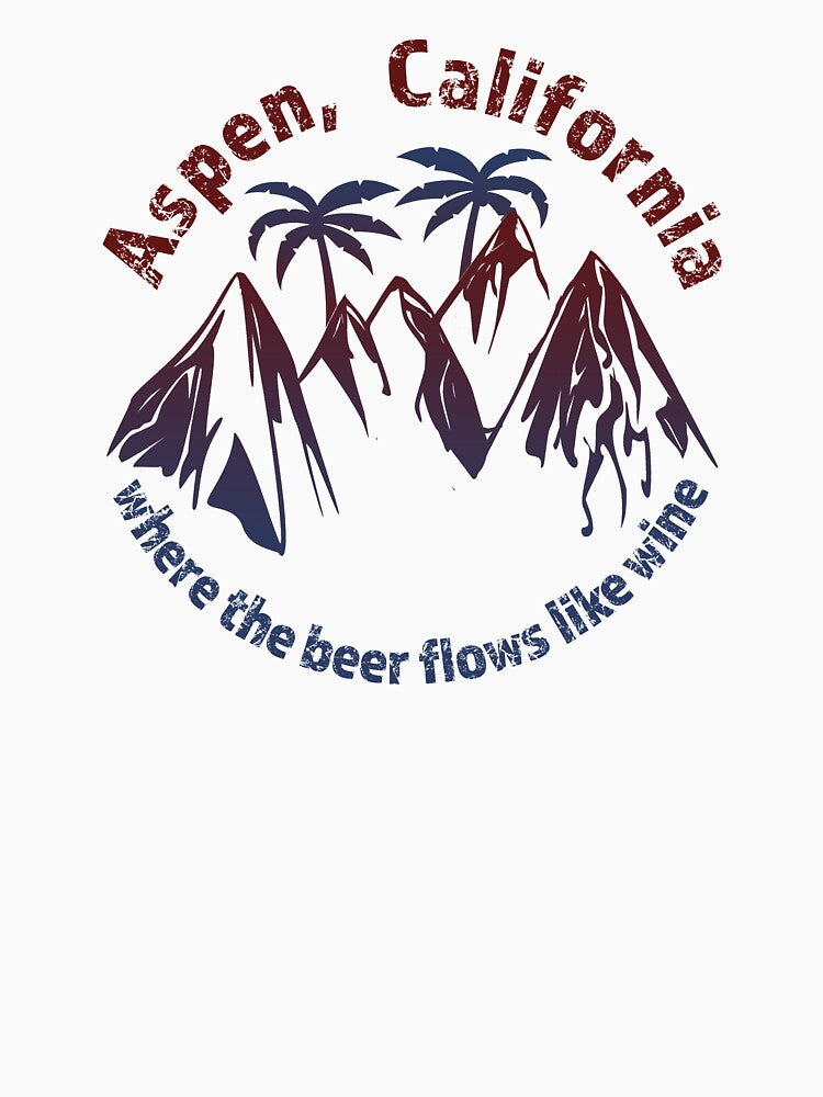 Aspen California by PiperDownTees