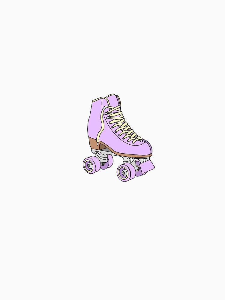 Purple Roller Skate by mdancer6464