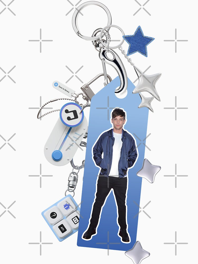 Louis Tomlinson Keychain Aesthetic by mauraurus