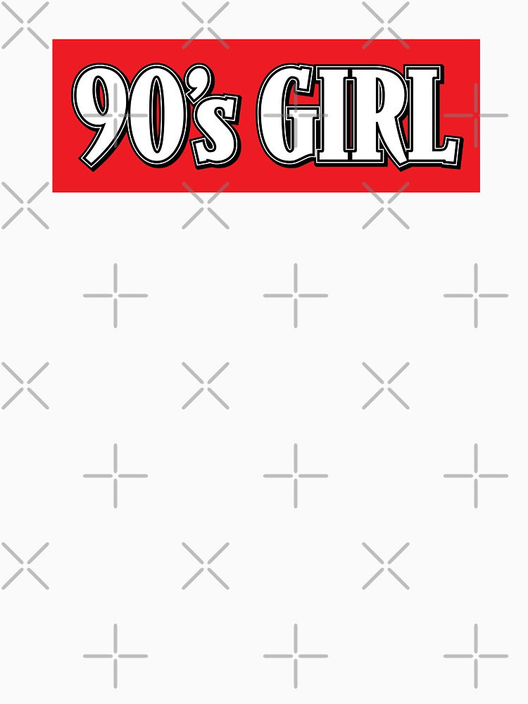 90's Girl (Red Background) by RubenRomeroDG