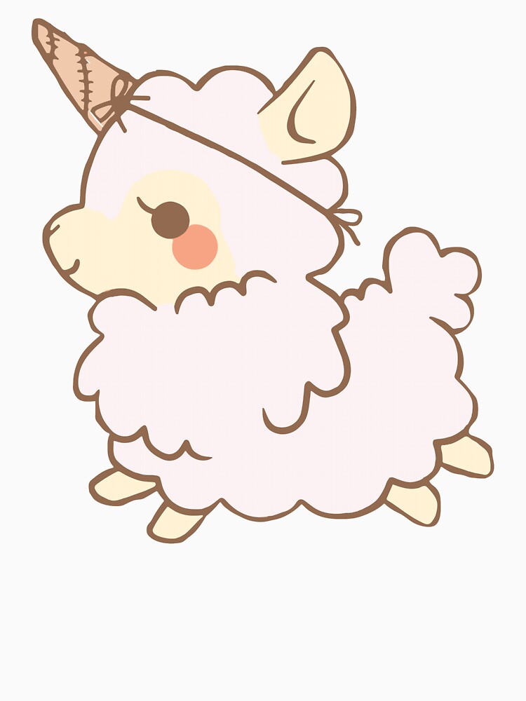 cute llama cartoon by TARTORE