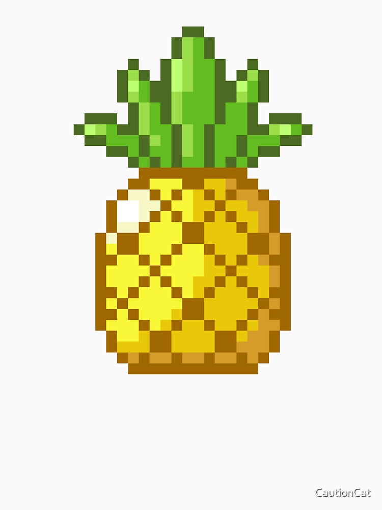 Pixel Pineapple by CautionCat