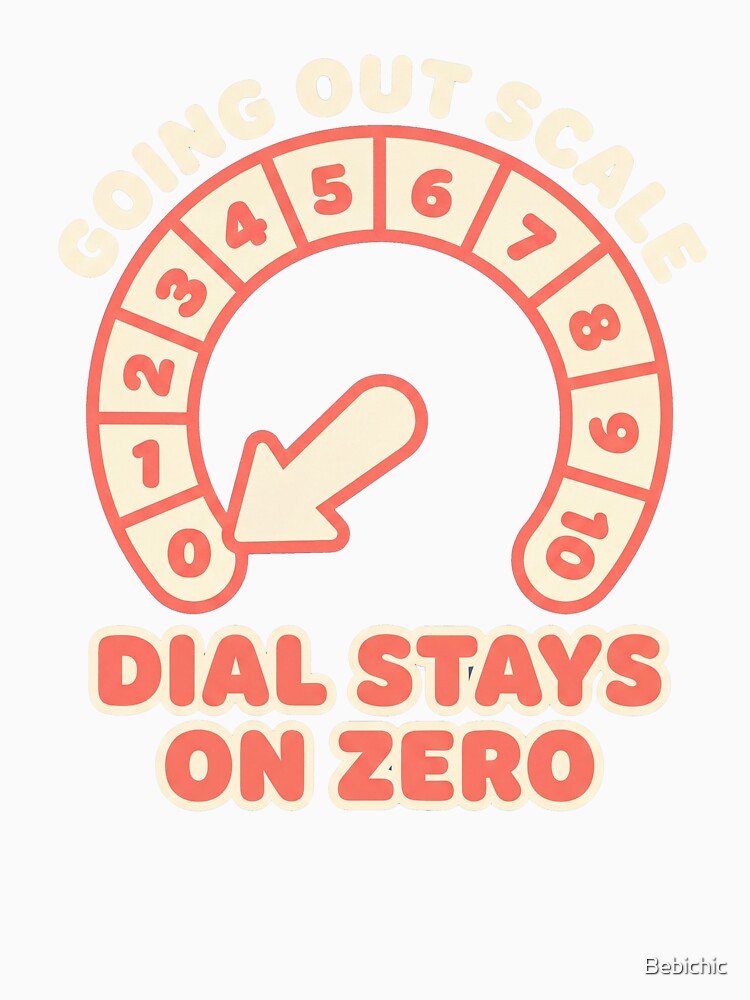 Introvert Going Out Scale - Dial Set to Zero, Permanently by Bebichic