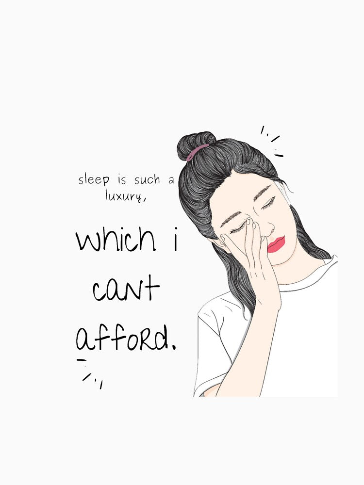 sleep is such a luxury, which i cant afford. by Nahidul Islam