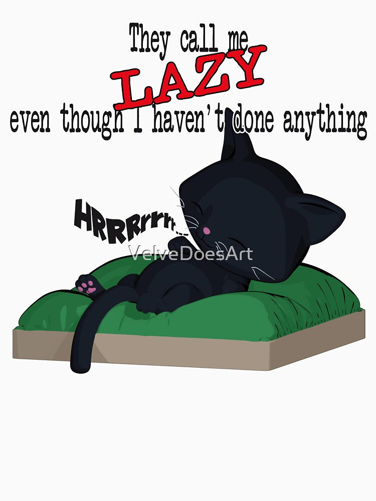 Lazy Cat And Loving It by VelveDoesArt