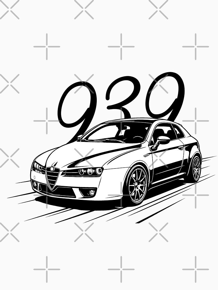 Alfa Romeo Brera – Type 939 Illustration by kuruuumaa