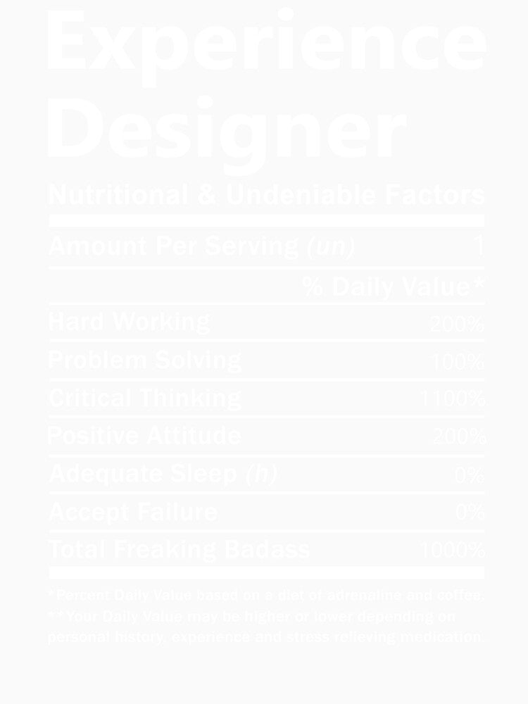 Experience Designer by ginawilliams39