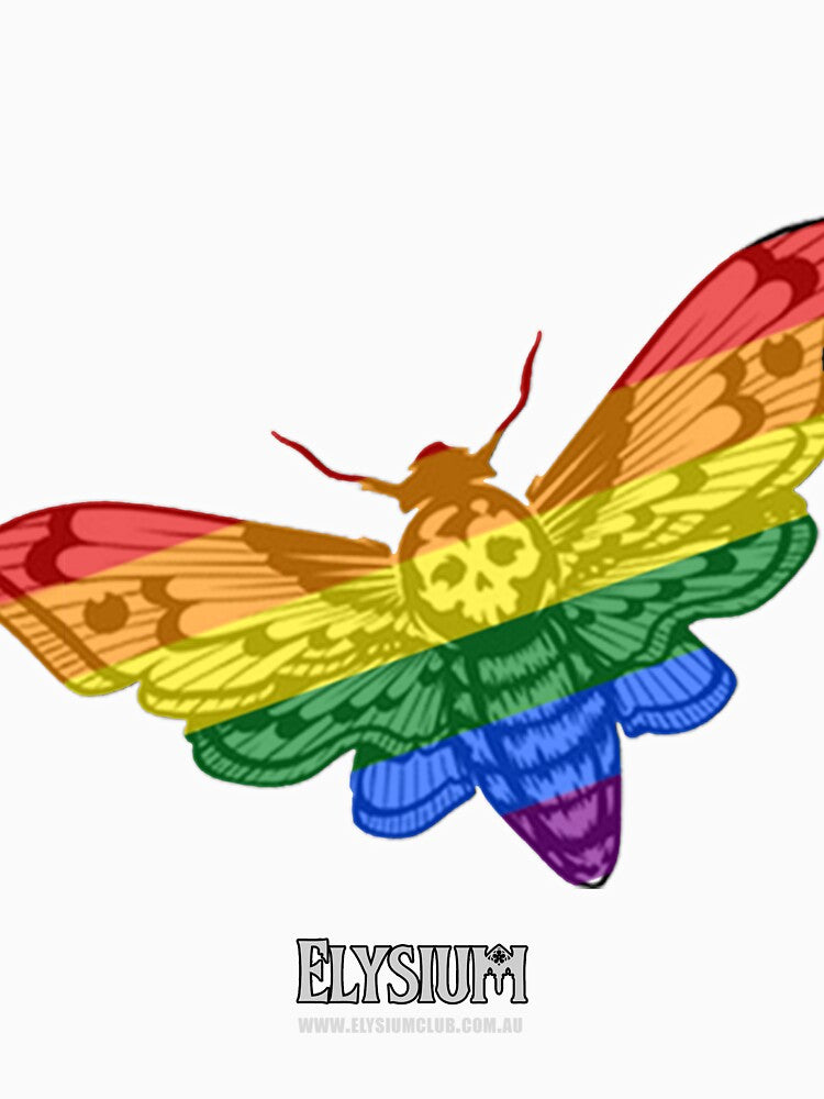 Pride Goth Moth by Elysium-Club