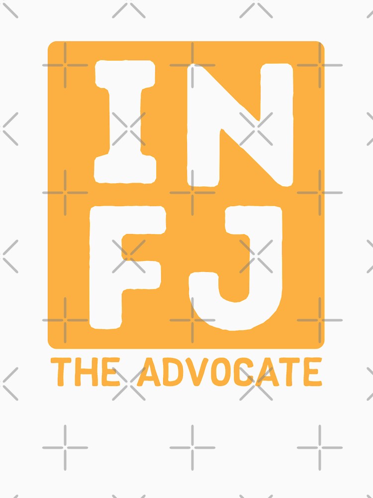 INFJ - Yellow Print by teeworthy