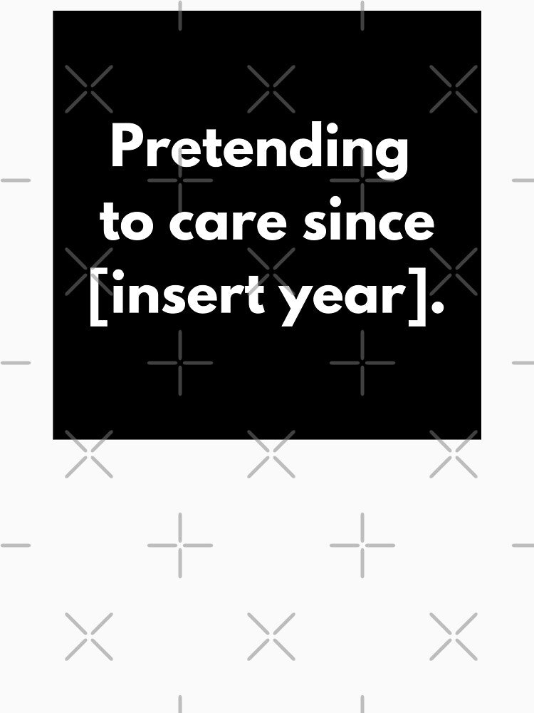 Corporate Humor: Pretending To Care by PopGraphix
