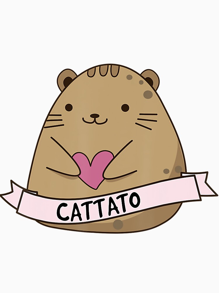 Cat Potato Cattato Hilarious Novelty design by syanhnytk63