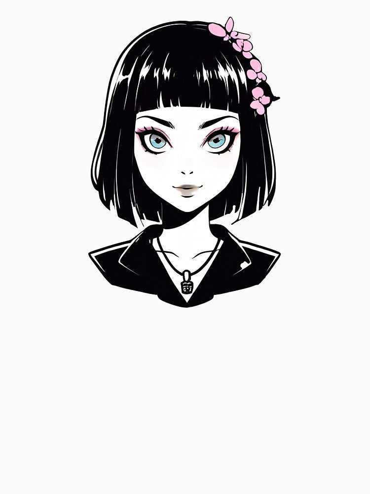 Tropical City Vacation Summer Goth Girl by MadnessEnvelope